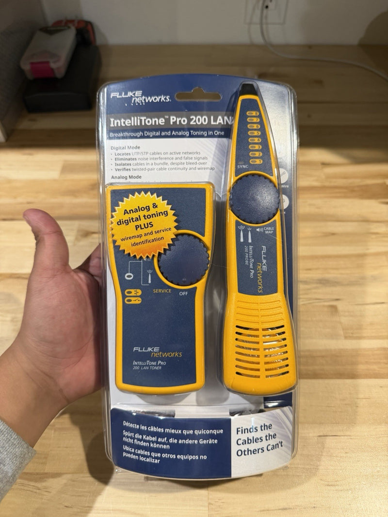 FLUKE NETWORKS INTELLITONE PRO 200 LAN TONER & PROBE KIT MT-8200-60-KIT