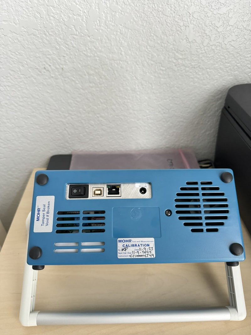 MOHR CT100B TDR CABLE ANALYZER HIGH-RESOLUTION - FREQUENCY/DOMAIN ANALYSIS