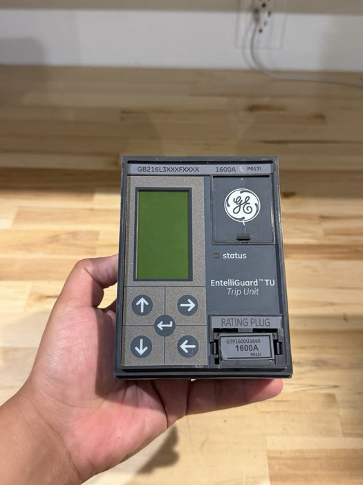GENERAL ELECTRIC ENTELLIGUAED 1600A TU TRIP UNIT GB216L3XXXFXXXX TESTED