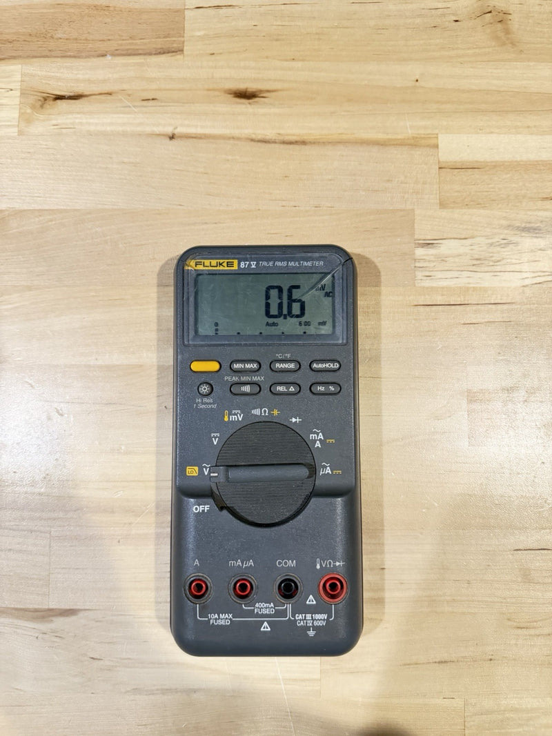 FLUKE 87V TRUE RMS MULTIMETER FOR PARTS