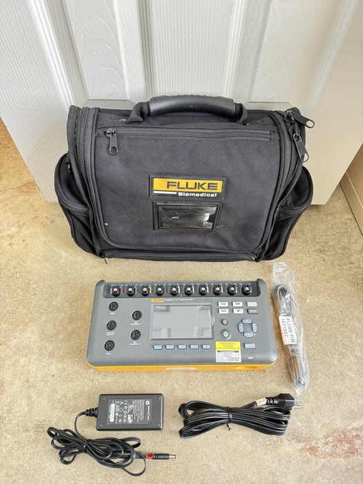 FLUKE BIOMEDICAL PROSIM 8 VITAL SIGNS SIMULATOR CALIBRATED 2024