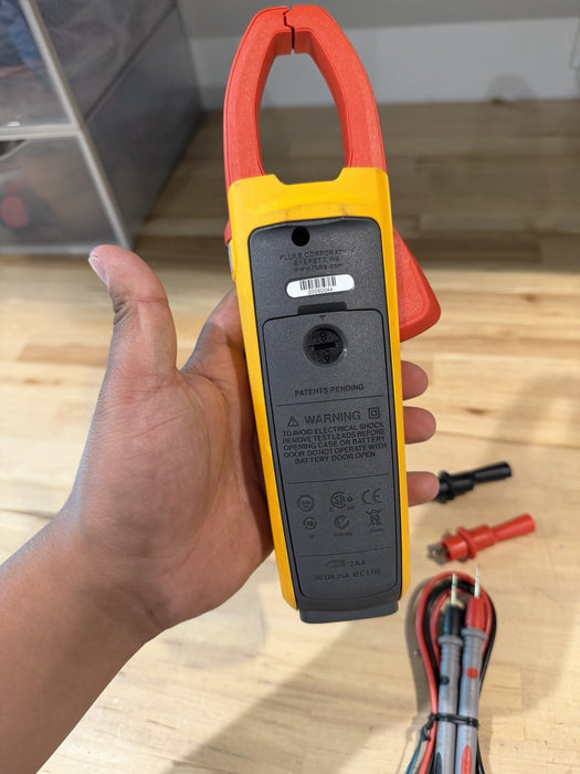 FLUKE 376 WIRELESS TRUE RMS AC/DC CLAMP METER W/LEADS - SHIPS FAST