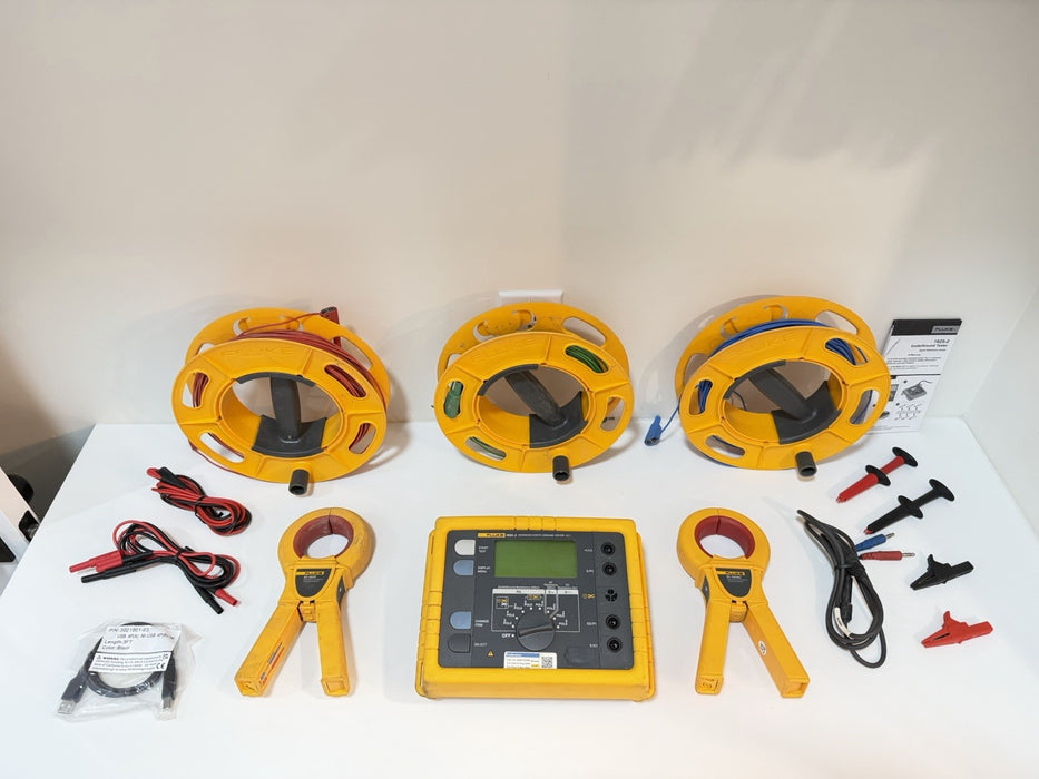 FLUKE 1625-2 ADVANCER EARTG GROUND TESTER GEO KIT TESTED