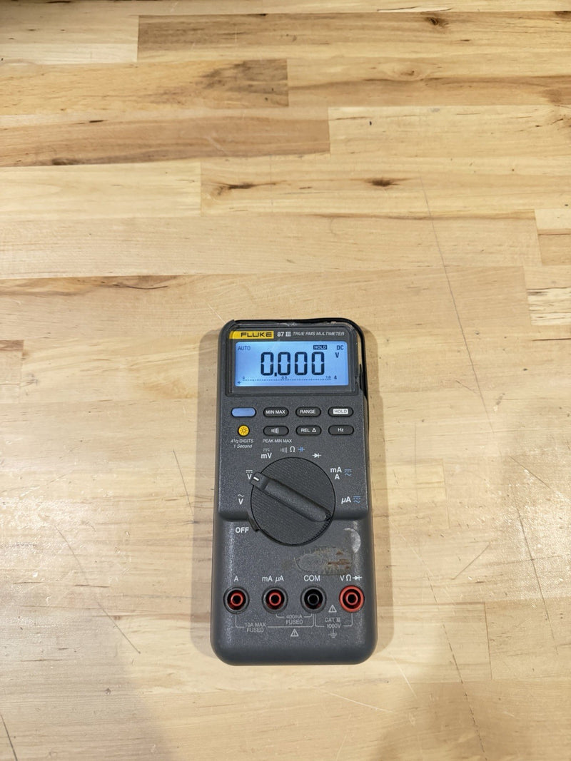 FLUKE 87 III TRUE RMS MULTIMETER (PARTS ONLY) DOESN’T WORK - SHIPS FAST