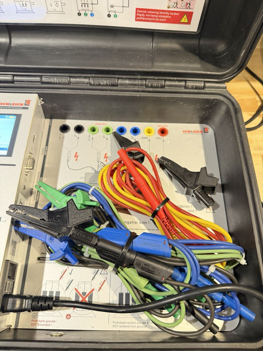 SCHLEICH MOTORANALYZER 2 W/ LEADS & CHARGER (TESTED) FREE SHIPPING