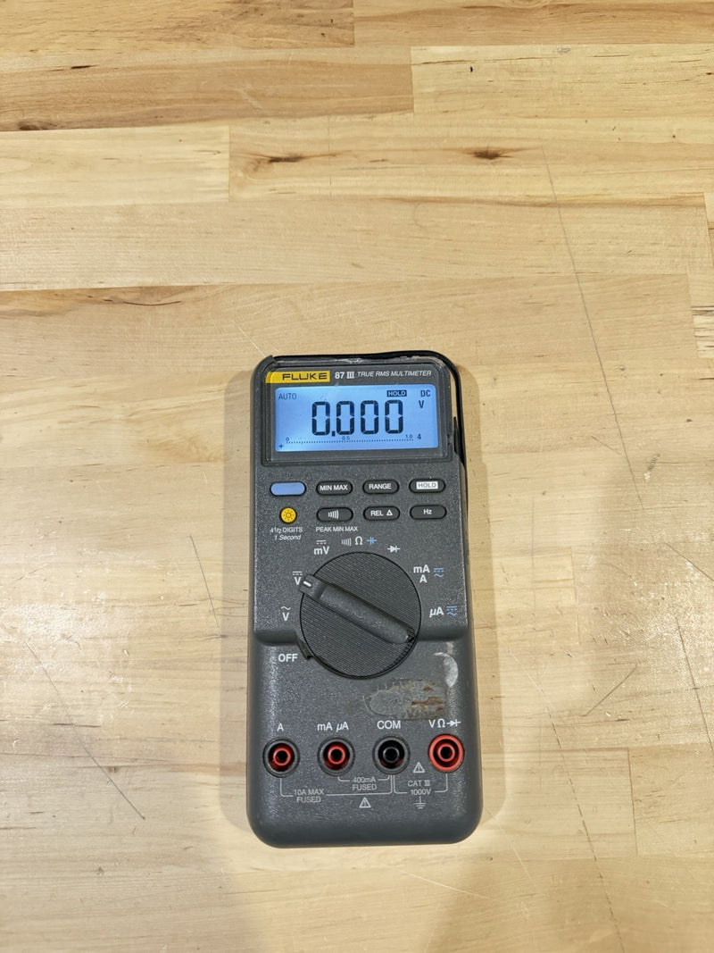 FLUKE 87 III TRUE RMS MULTIMETER (PARTS ONLY) DOESN’T WORK - SHIPS FAST
