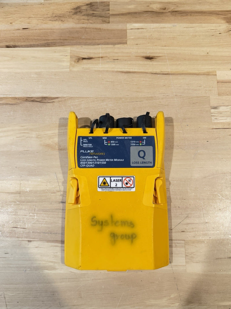 FLUKE NETWORKS CFP-QUAD SM MM MODULE TESTED