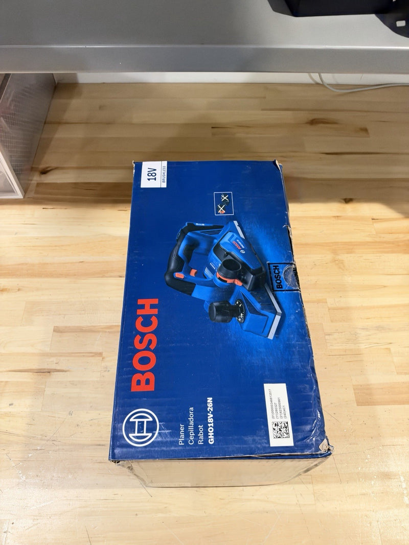 BOSCH GHO18V-26N 18V 3-1/4" HANDHELD PLANER (TOOL ONLY) NEW SEALED