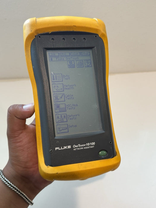 FLUKE ONETOUCH 10/100 NETWORK ASSISTANT (TESTED) SHIPS FAST