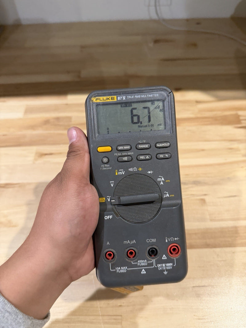 FLUKE 87V TRUE RMS MULTIMETER FOR PARTS