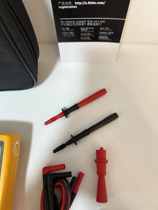 FLUKE 787B PROCESSMETER WITH ACCESSORIES & BAG TESTED
