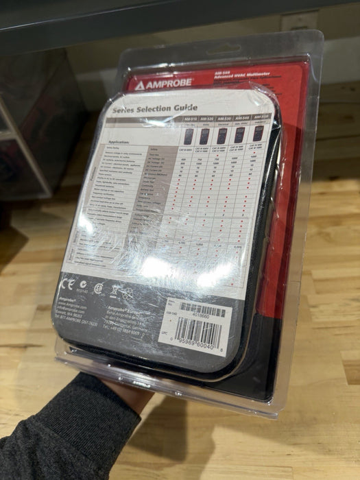 AMPROBE AM-540 ADVANCED HVAC MULTIMETER (NEW SEALED) SHIPS FAST