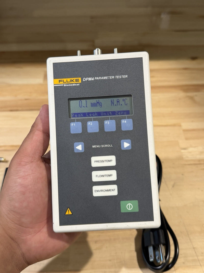 FLUKE BIOMEDICAL DPM4-2H PARAMETER TESTER WITH CHARGER & BAG CALIBRATED 2025