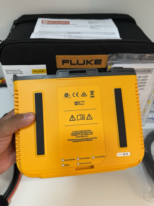 FLUKE 1748 3 PHASE POWER QUALITY LOGGER CALIBRATED 2027 TESTED
