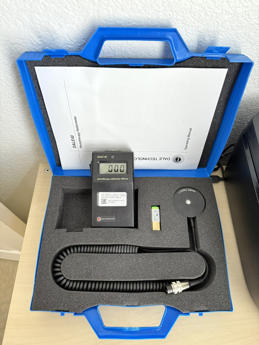 FLUKE DALE40 PHOTOGRAPHY RADIOMETER/IRRADIANCE METER TESTER