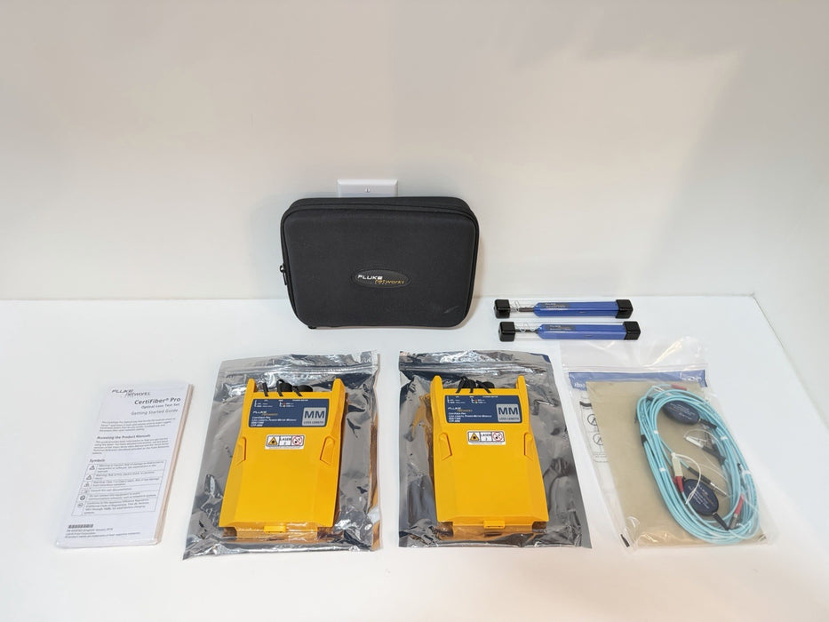 FLUKE NETWORKS CFP-MM-ADD CERTIFIBER PRO MULTIMODE OLTS MODULES KIT (NEW SEALED)