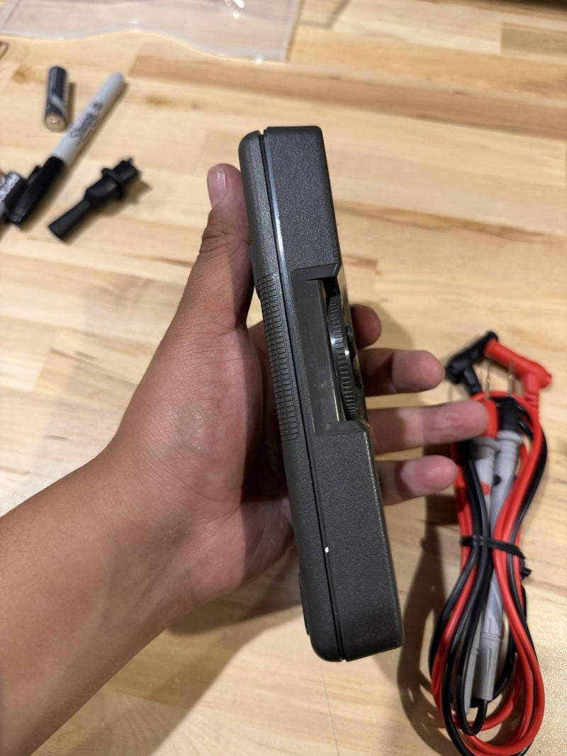 FLUKE 77/AN MULTIMETER WITH LEADS TESTED