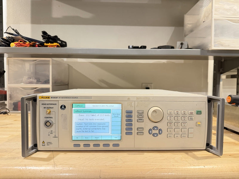FLUKE 9610A/AF RF REFERENCE SOURCE - FREE SHIPPING (SHIPS FAST) - PARTS ONLY