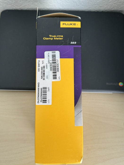 FLUKE 323 TRUE RMS CLAMP METER NEW SEALED