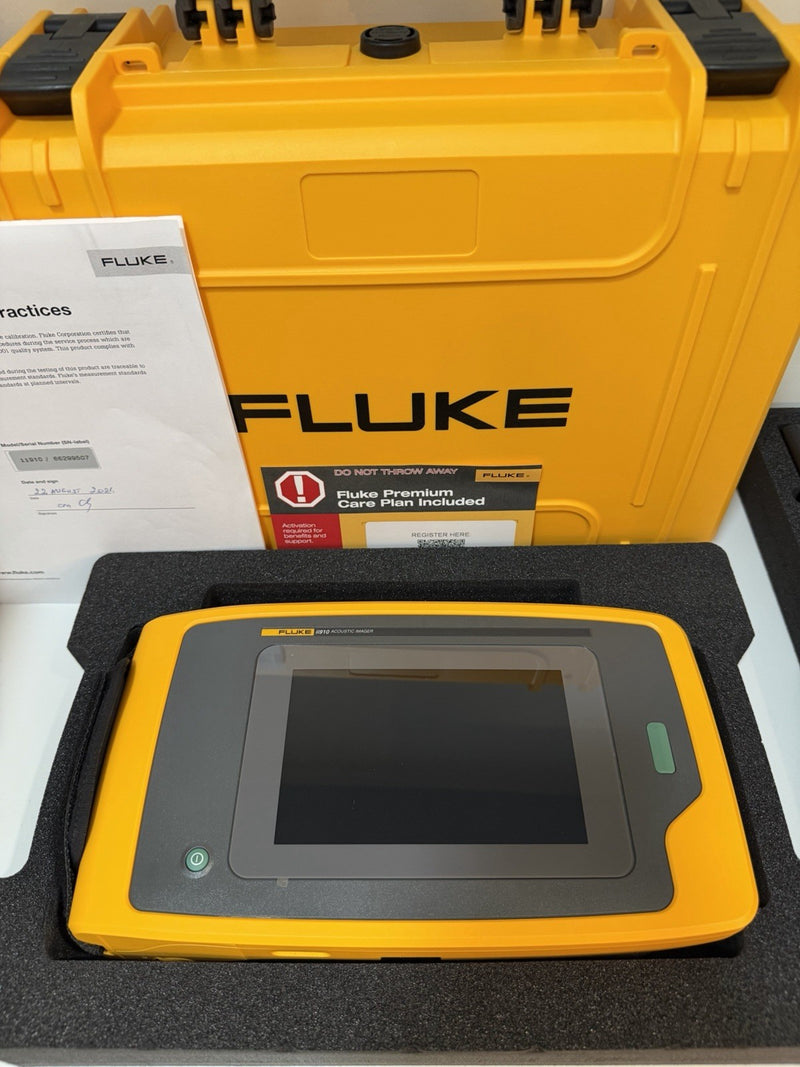 FLUKE II910 FPC ACOUSTIC IMAGER &ACCESSORIES CALIBRATED 2025
