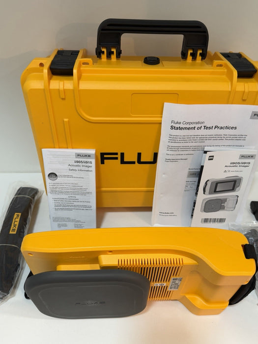 FLUKE ii915 ACOUSTIC IMAGER2-100KHZ W/LEAKQ PDQ MECQ & WIFI (CALIBRATED 2025)NEW