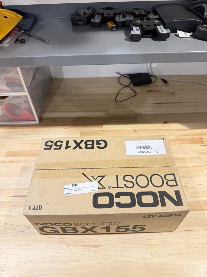 NOCO BOOST X GBX155 4250 AMP 12V ULTRASAFE LITHIUM JUMP STARTER (NEW SEALED)