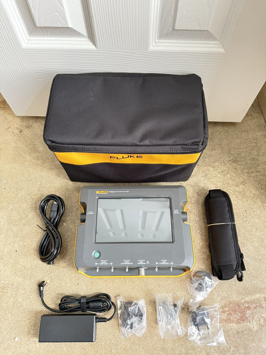 FLUKE VT900A GAS FLOW ANALYZER CALIBRATED 2022 CHARGER