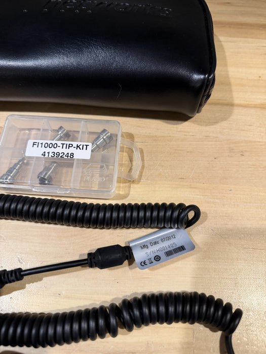 FLUKE DI-1000 USB FIBER INSPECTION VIDEO RPOBE KIT W/ 4 TIPS (FREE SHIPPING)