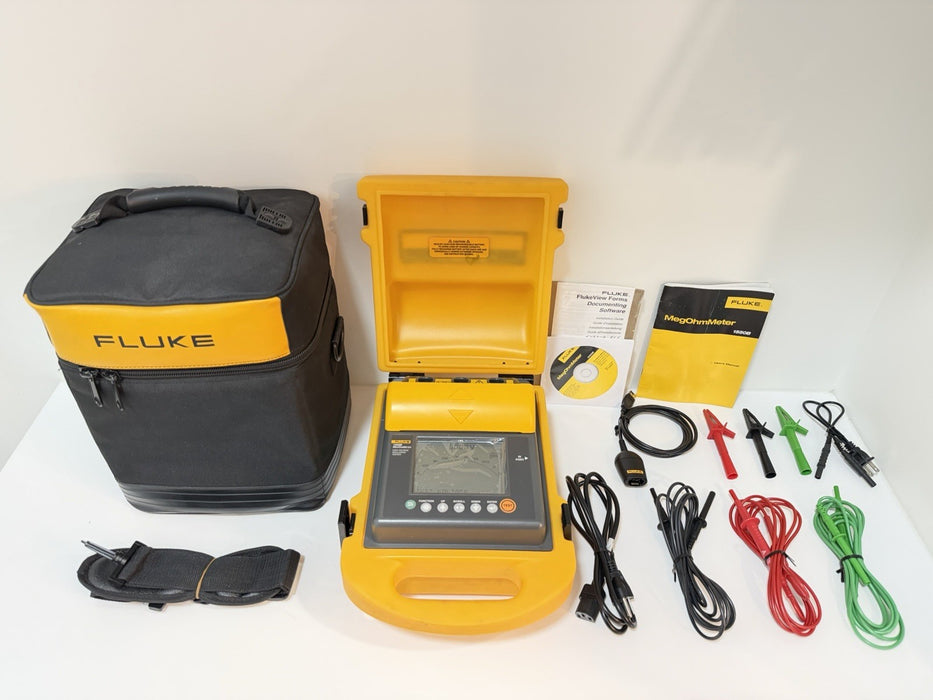 FLUKE 1550B MEGOHMMETER HIGH VOLTAGE INSULATION TESTER (NEW) SHIPS FAST