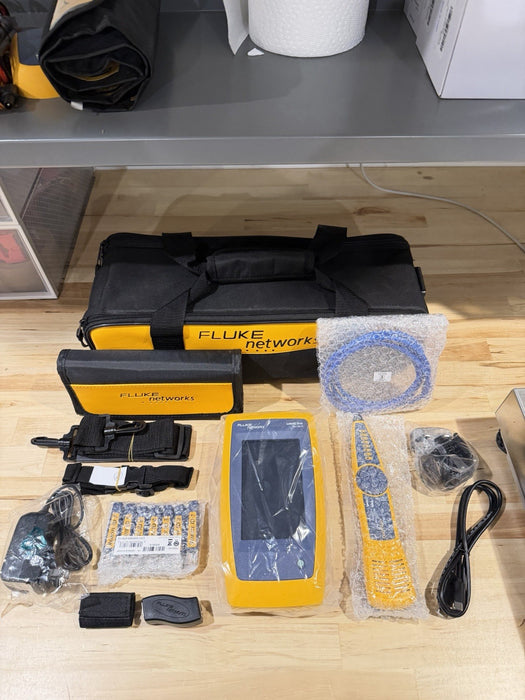 FLUKE NETWORKS LINKIQ-DUO KIT WIFI NETWORK TESTER(NEW SEALED) MFD2025 SHIPS FREE