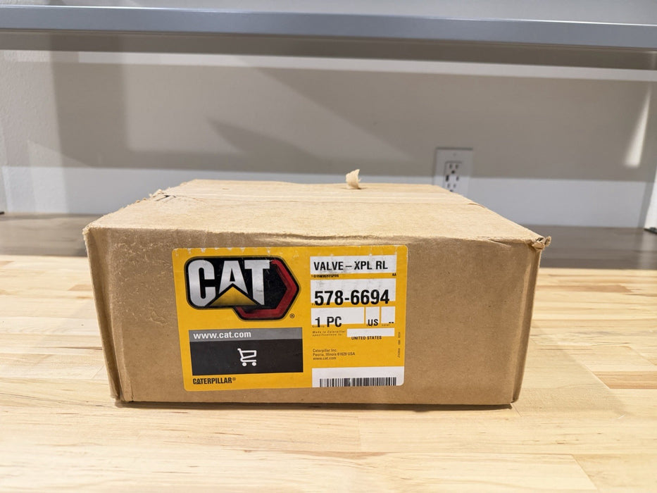 CAT 578-6694 RELIEF VALVE GENUINE OEM NEW
