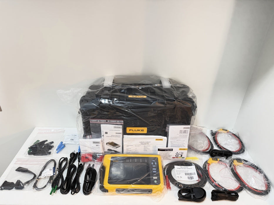 FLUKE 1777 POWER QUALITY ANALYZER (NEW FACTORY SEALED)CALIBRATED 2027 SHIPS FAST