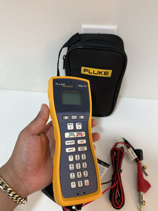 FLUKE NETWORKS TS53 PRO TEST SET / SHIPS FAST - FREE SHIPPING - NEW