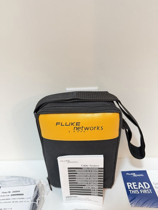 FLUKE NETWORKS CABLE IQ QUALIFICATION TESTER CIQ-100 /NEW SEALED - FREE SHIPPING
