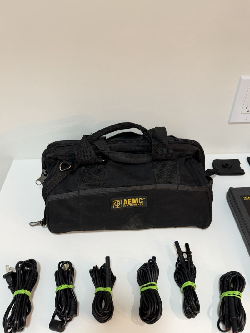 AEMC PEL 102 POWER &ENERGY LOGGER WITH PROBES & EXTRA ACCESSORIESCALIBRATED 2026