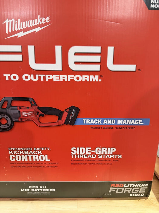 MILWAUKEE 2870-22 M18 18V FUEL PIPE THREADER W/ ONE KEY (NEW FACTORY SEALED)