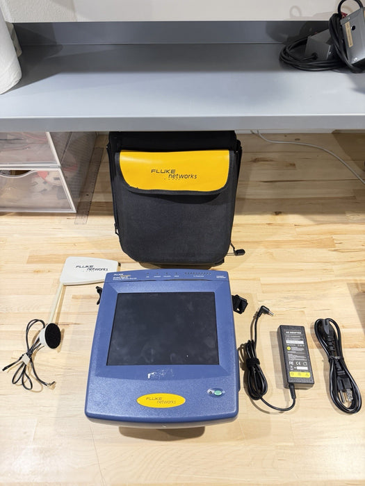 FLUKE NETWORKS OPTIVIEW SERIES III INTEGRATED NETWORKS ANALYZER - FREE SHIPPING