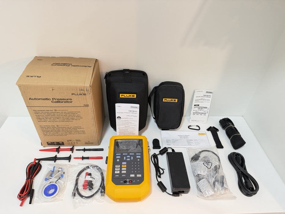 FLUKE 729-150G AUTOMATIC PRESSURE CALIBRATOR CALIBRATED 2024 NEW SEALED
