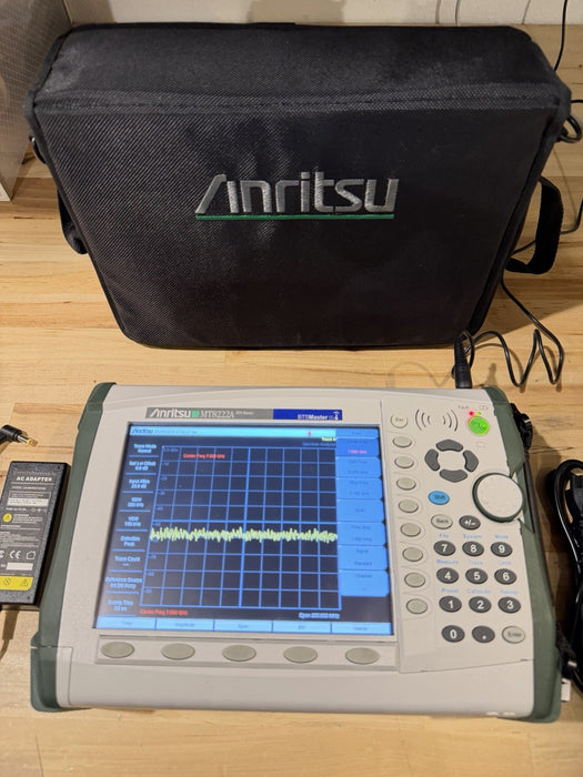 ANRITSU MT8222A BTS MASTER MULTI-FUNCTIONAL BASE STATION ANALYZER TESTED