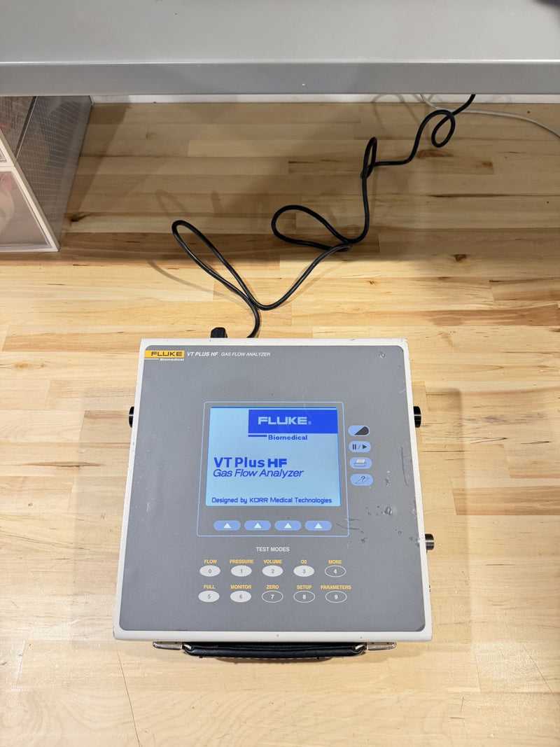 FLUKE VT PLUS HF GAS FLOW ANALYZER FOR PARTS