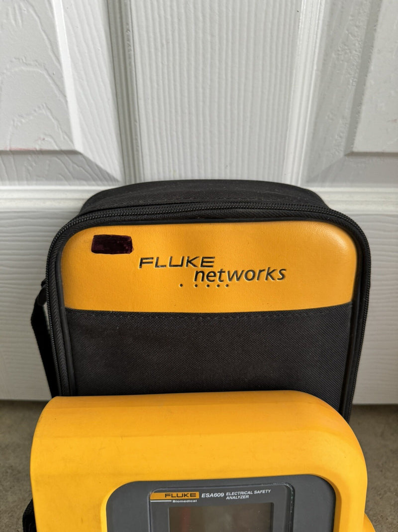 FLUKE BIO MEDICAL ESA609 ELECTRICAL SAFETY ANALYZER PORTABLE METER