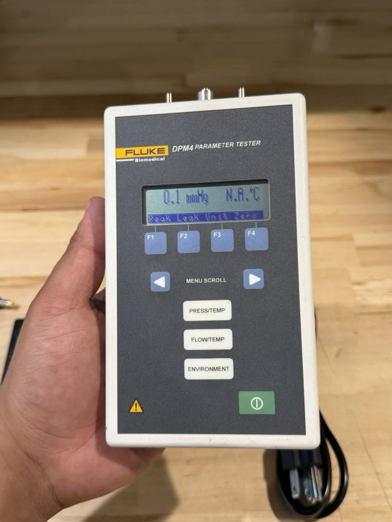 FLUKE BIOMEDICAL DPM4-2H PARAMETER TESTER WITH CHARGER & BAG CALIBRATED 2025