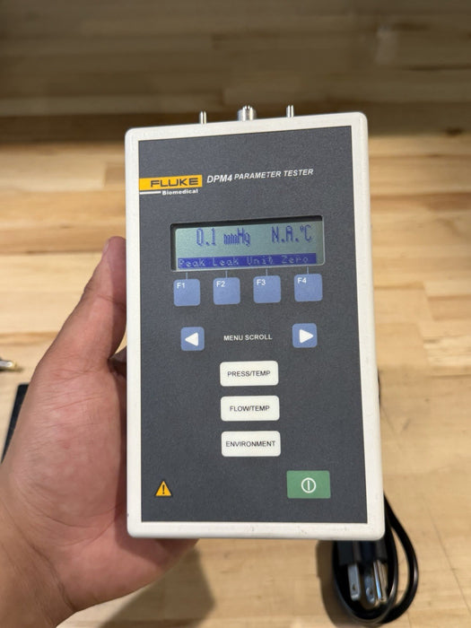 FLUKE BIOMEDICAL DPM4-2H PARAMETER TESTER WITH CHARGER & BAG CALIBRATED 2025