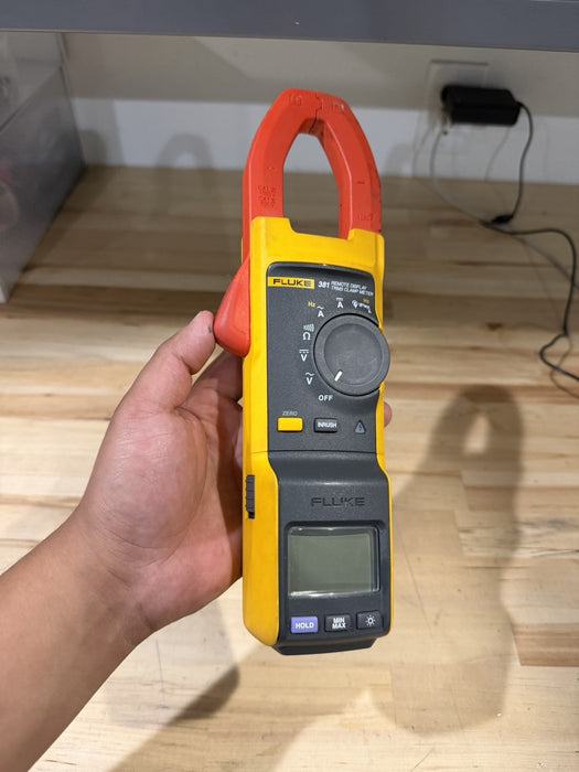 FLUKE 381 FC TRUE RMS CLAMP METER FOR PARTS