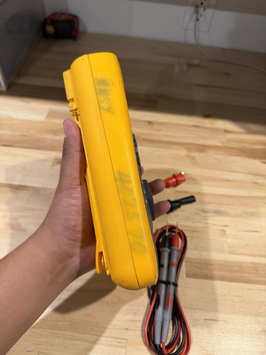 FLUKE 289 TRUE RMS ELECTRONIC LOGGING DIGITAL MULTIMETER W/ LEADS & CLIPS #7