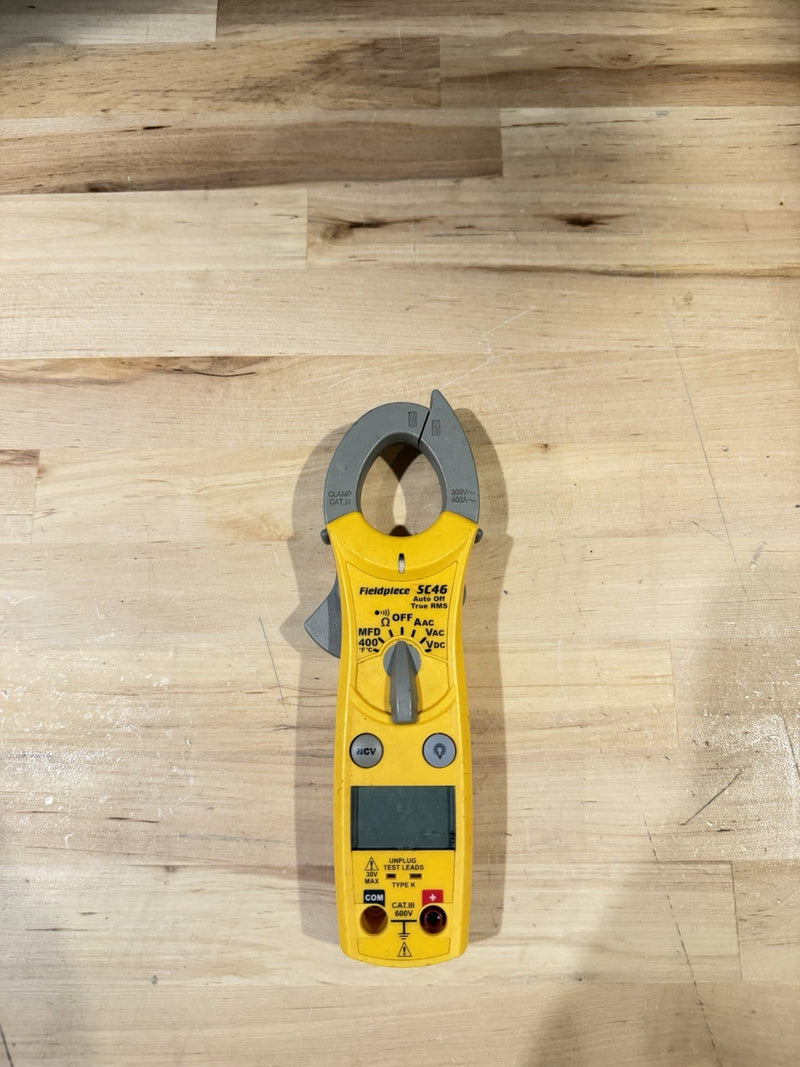 FIELDPIECE SC46 MULTIMETER FOR PARTS