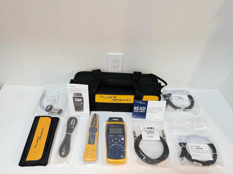 FLUKE NETWORKS QUALIFICATION TESTER KIT CIQ-100
