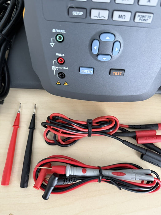 FLUKE ESA615 EU 230V ELECTRICAL SAFETY ANALYZER CALIBRATED 2024