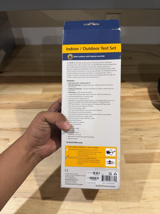 FLUKE NETWORKS TS25D TEST SET