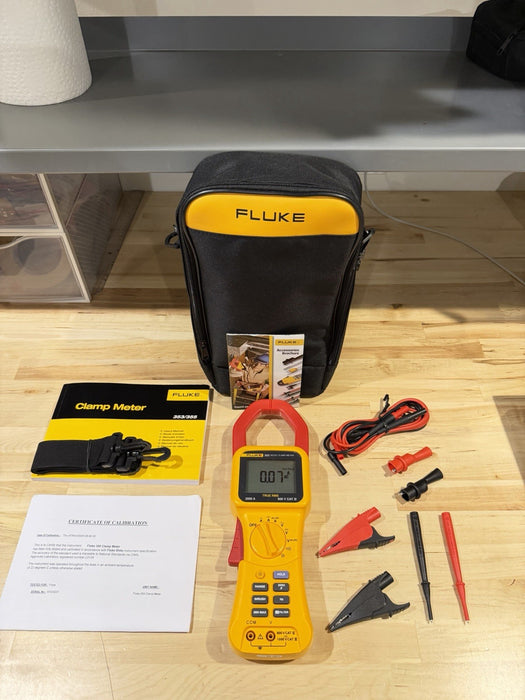 FLUKE 355 AC/DC CLAMP METER 2000A TESTED NEW CALIBRATED 2024